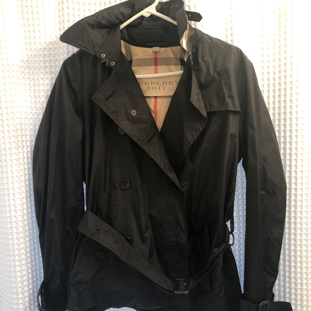 Burberry Brit Short Trench Coat